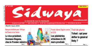 Une Sidwaya du 05-03-2024