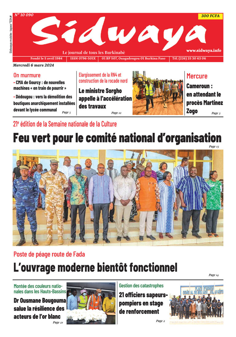 Une du 06-03-2024