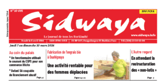 Une Sidwaya du 07 au 10-03-2024