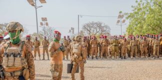 Centre-Est: Le capitaine Ibrahim Traoré invite les Forces combattantes à renforcer les initiatives pour leur sécurité et celle des populations