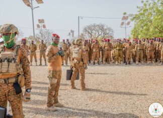 Centre-Est: Le capitaine Ibrahim Traoré invite les Forces combattantes à renforcer les initiatives pour leur sécurité et celle des populations