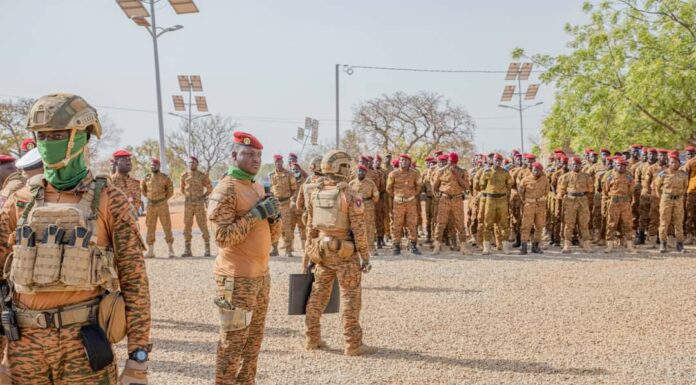 Centre-Est: Le capitaine Ibrahim Traoré invite les Forces combattantes à renforcer les initiatives pour leur sécurité et celle des populations