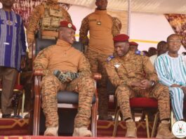 Pose de la première pierre du complexe industriel IRO-TEXTBURKINA : le Chef de l’Etat est arrivé à Sourgou