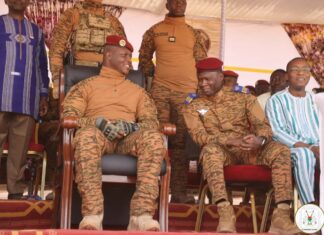 Pose de la première pierre du complexe industriel IRO-TEXTBURKINA : le Chef de l’Etat est arrivé à Sourgou