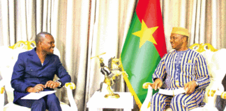 Assemblée législative de Transition : le parlement de l’UEMOA et le bureau des grands projets du Burkina reçus