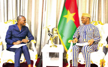 Assemblée législative de Transition : le parlement de l’UEMOA et le bureau des grands projets du Burkina reçus