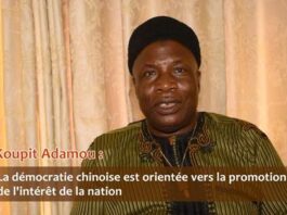 Koupit Adamou : La démocratie chinoise est orientée vers la promotion de l’intérêt de la nation