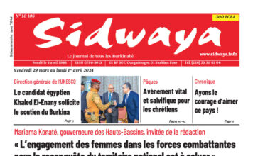 Une du 29-03-2024
