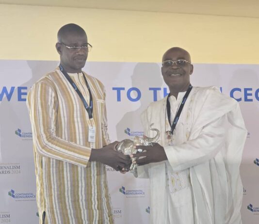 9 e Prix panafricain de journalisme en assurance et réassurance : Sidwaya lauréat pour la 3 e année consécutive