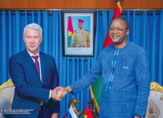 Coopération bilatérale : Moscou veut dynamiser son ambassade à Ouagadougou