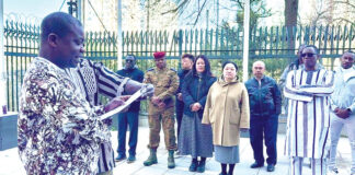 Journées nationales d’engagement patriotique : la mission diplomatique burkinabè à Pékin a sacrifié au rituel