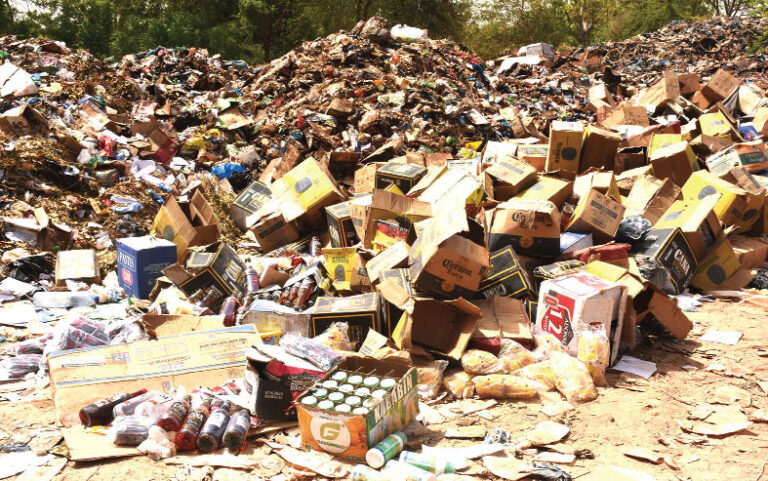 Lutte contre la fraude : environ 400 tonnes de produits détruites