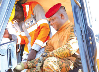 Route Bobo-Orodara-Koloko-frontière du Mali Aménagement : le Président Ibrahim Traoré lance le bitumage du tronçon
