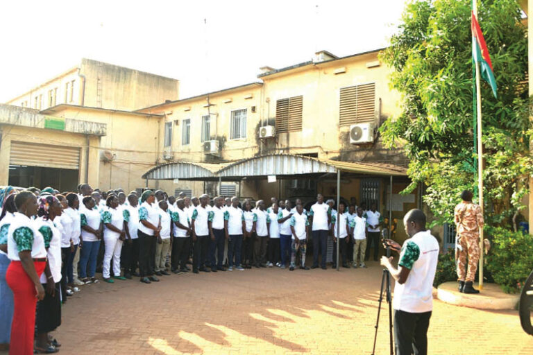 40e anniversaire de Sidwaya : une montée des couleurs nationales pour marquer l’évènement
