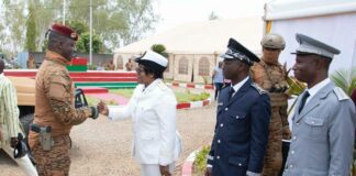 Sortie de la 23e promotion des élèves-officiers d’active : le Chef de l’Etat est arrivé à Pô