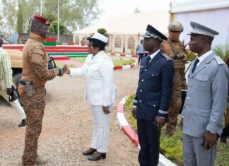 Sortie de la 23e promotion des élèves-officiers d’active : le Chef de l’Etat est arrivé à Pô