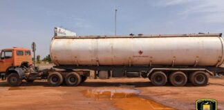 Ouagadougou : La Police municipale saisit un camion-citerne aménagé pour le transport de marchandises
