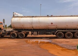 Ouagadougou : La Police municipale saisit un camion-citerne aménagé pour le transport de marchandises