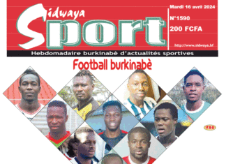 Une Sidwaya Sport du 16-04-2024