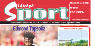 Une Sidwaya Sport du 23-04-2024