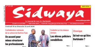 Sidwaya du 19 – 04-2024