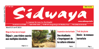 Une Sidwaya du 23-04-2024