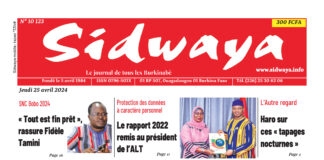 Une du 25-04-2024