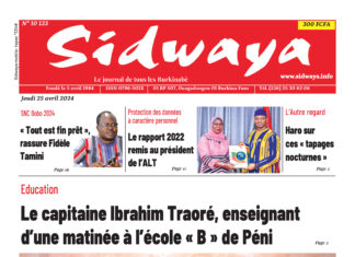 Une du 25-04-2024