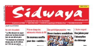 Une Sidwaya du 04-04-2024