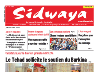 Une Sidwaya du 04-04-2024