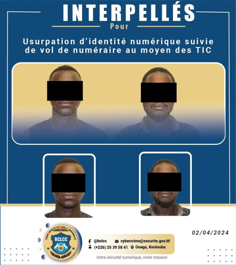 Lutte contre la cybercriminalité : la BCLCC appréhende deux présumés cybers délinquants
