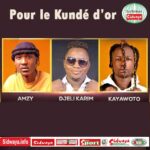 Musique : Amzy, Djeli Karim et Kayawoto en compétition pour le Kundé d’ or