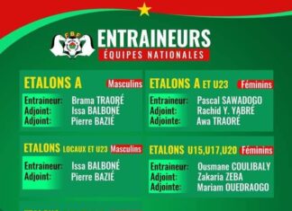 Equipes nationales : La Fédération burkinabè de football (FBF) opte pour l’expertise nationale