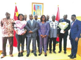 Ambassade du Burkina Faso à Pékin: Victorine Aminata Poda fait ses adieux au personnel