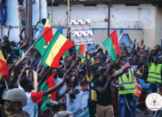 Séjour du chef de l’Etat à Pô: une foule en liesse manifeste son soutien au capitaine Ibrahim Traoré