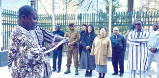 Journées nationales d’engagement patriotique : la mission diplomatique burkinabè à Pékin a sacrifié au rituel