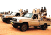 L’armée burkinabè pulvérise des pick-up chargés de carburant et de munitions