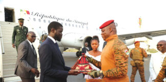 Coopération Burkina Faso-République du Sénégal : Bassirou Diomaye Faye à Ouagadougou
