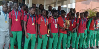 Etalons cadets champions du tournoi UFOA-B U17 : le ministre des Sports Boubakar Savadogo félicite des « guerriers que les généraux ont encadrés »
