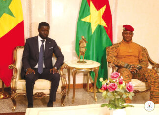 Coopération Burkina Faso-République du Sénégal : le Président Faye réaffirme l’engagement de son pays aux côtés du peuple burkinabè