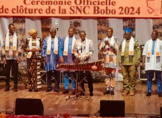 Cérémonie officielle de clôture : Six coups de balafon ont marqué la fin de la SNC
