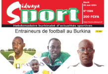 Une Sidwaya Sport du 28-05-2024
