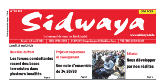 Une Sidwaya du 13-05-2024