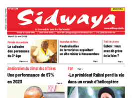 Une Sidwaya du 21-05-2024