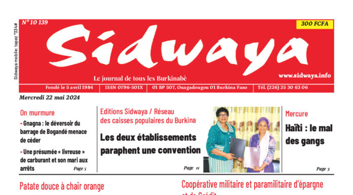 Une du 22-5-2024
