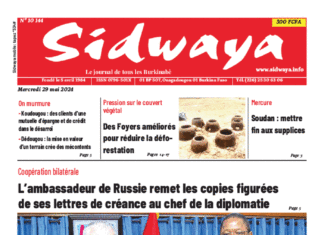 Une Sidwaya du 29-05-2024