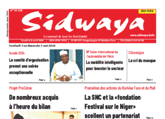 Sidwaya du 03 au 05-05-2024