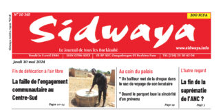 Sidwaya du 30-05-2024