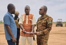 Aménagement de 10.648 hectares de terre à Bagré : Le commandant Ismaël Sombié effectue une visite surprise pour s’enquérir de l’avancement des travaux