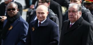 Le président Embalo participe au défilé militaire russe de la Victoire